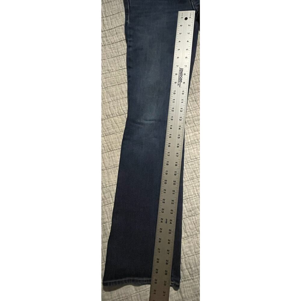 American Eagle Women’s 4 Denim Jeans - Slim Bootcut - Dark Wash Stretch - EUC - Picture 5 of 8